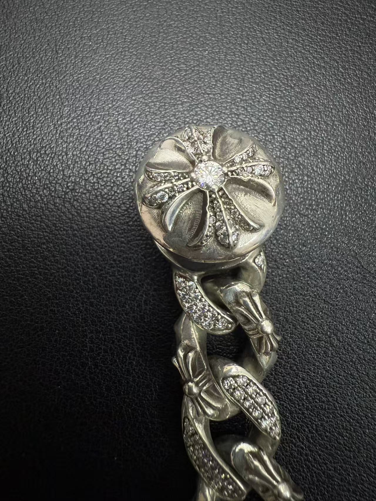 Chrome Hearts Cross Ring - Gothic 925 Sterling Silver Jewelry | David Studio