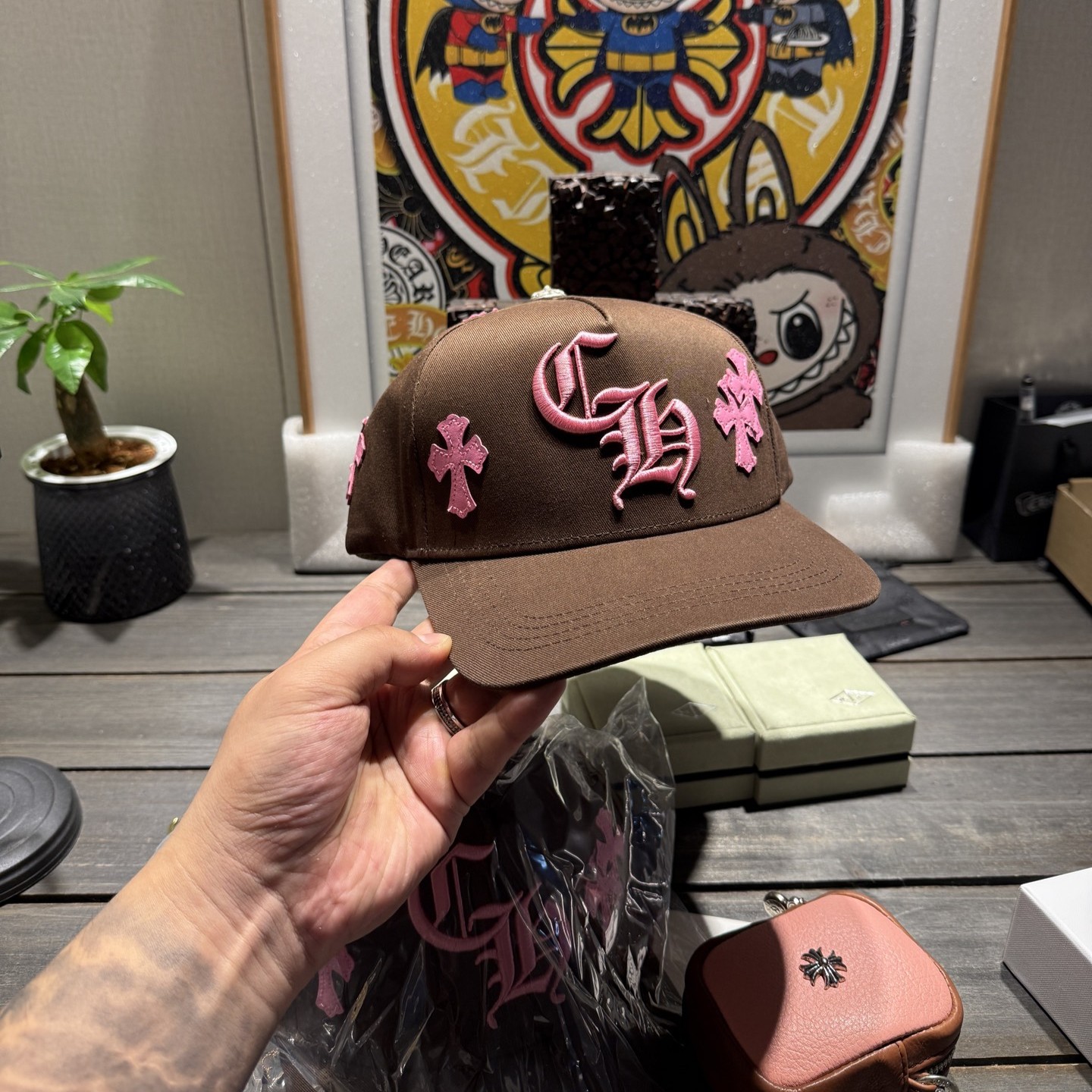 Chrome Hearts Cross Ring - Gothic 925 Sterling Silver Jewelry | David Studio