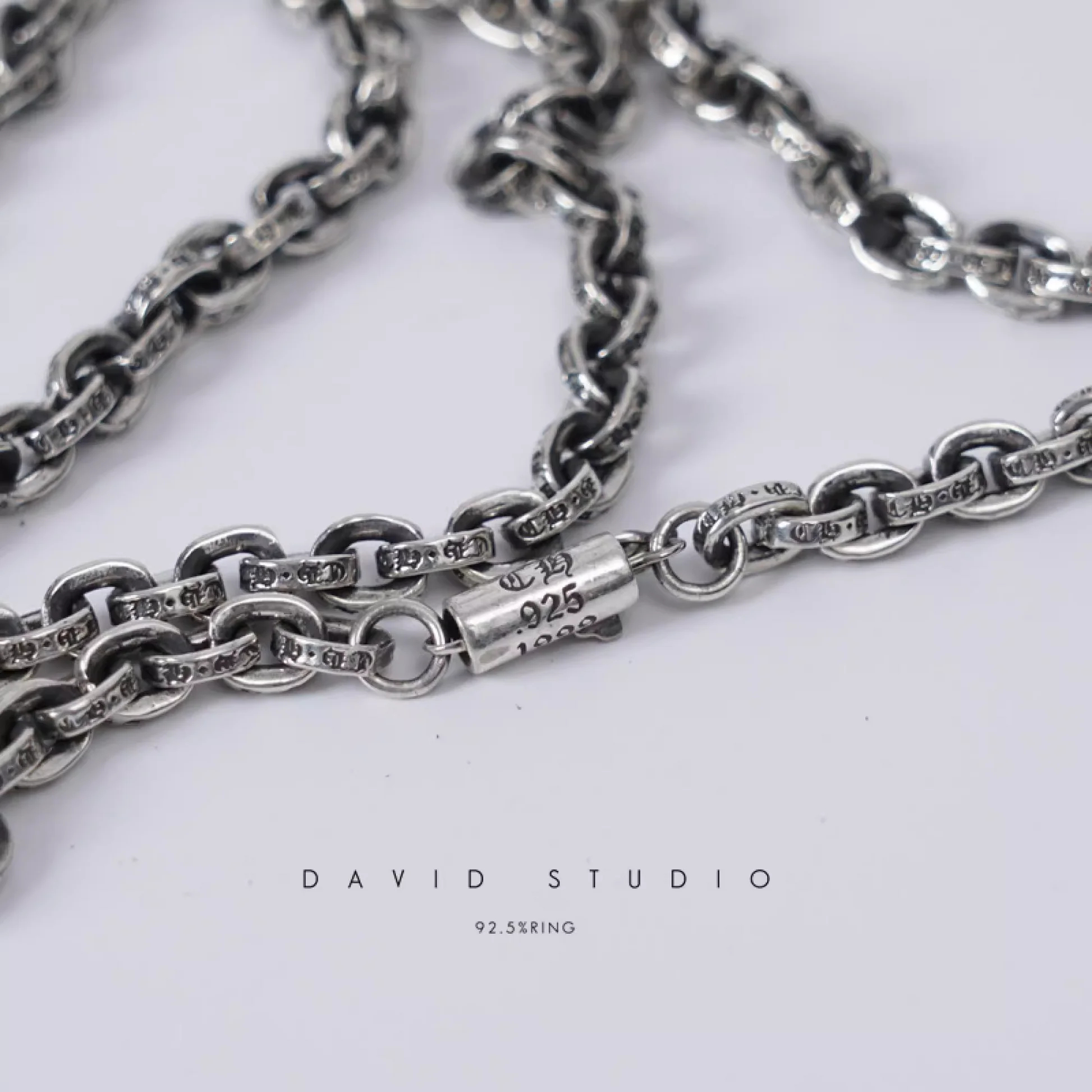 Chrome Hearts Cross Ring - Gothic 925 Sterling Silver Jewelry | David Studio