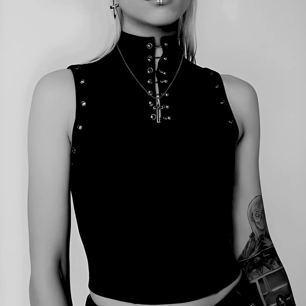 Chrome Hearts Cross Ring - Gothic 925 Sterling Silver Jewelry | David Studio