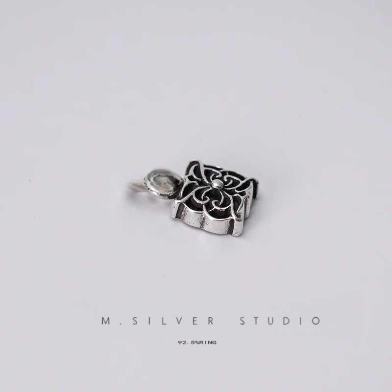 Chrome Hearts Cross Ring - Gothic 925 Sterling Silver Jewelry | David Studio