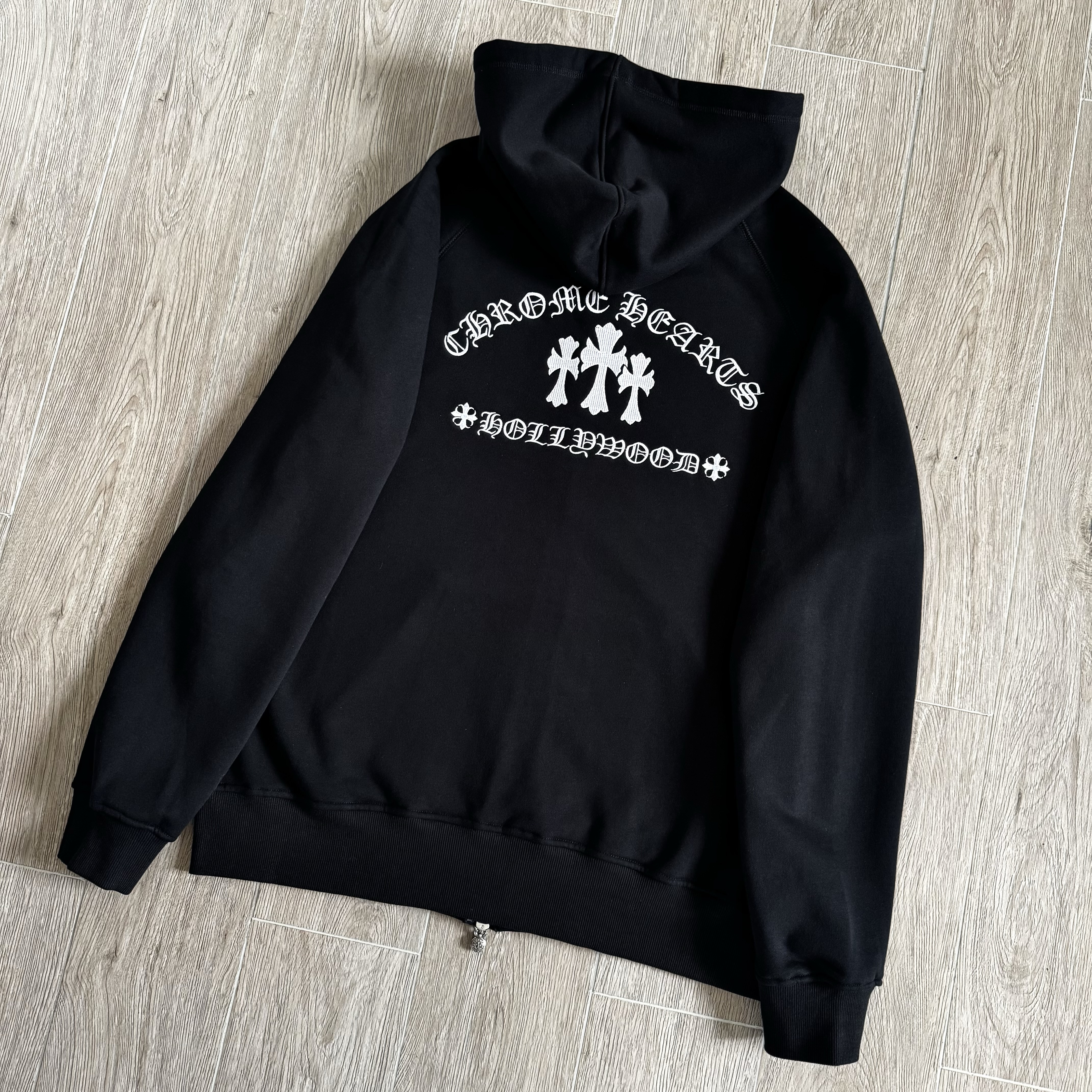 Chrome Hearts Cross Ring - Gothic 925 Sterling Silver Jewelry | David Studio