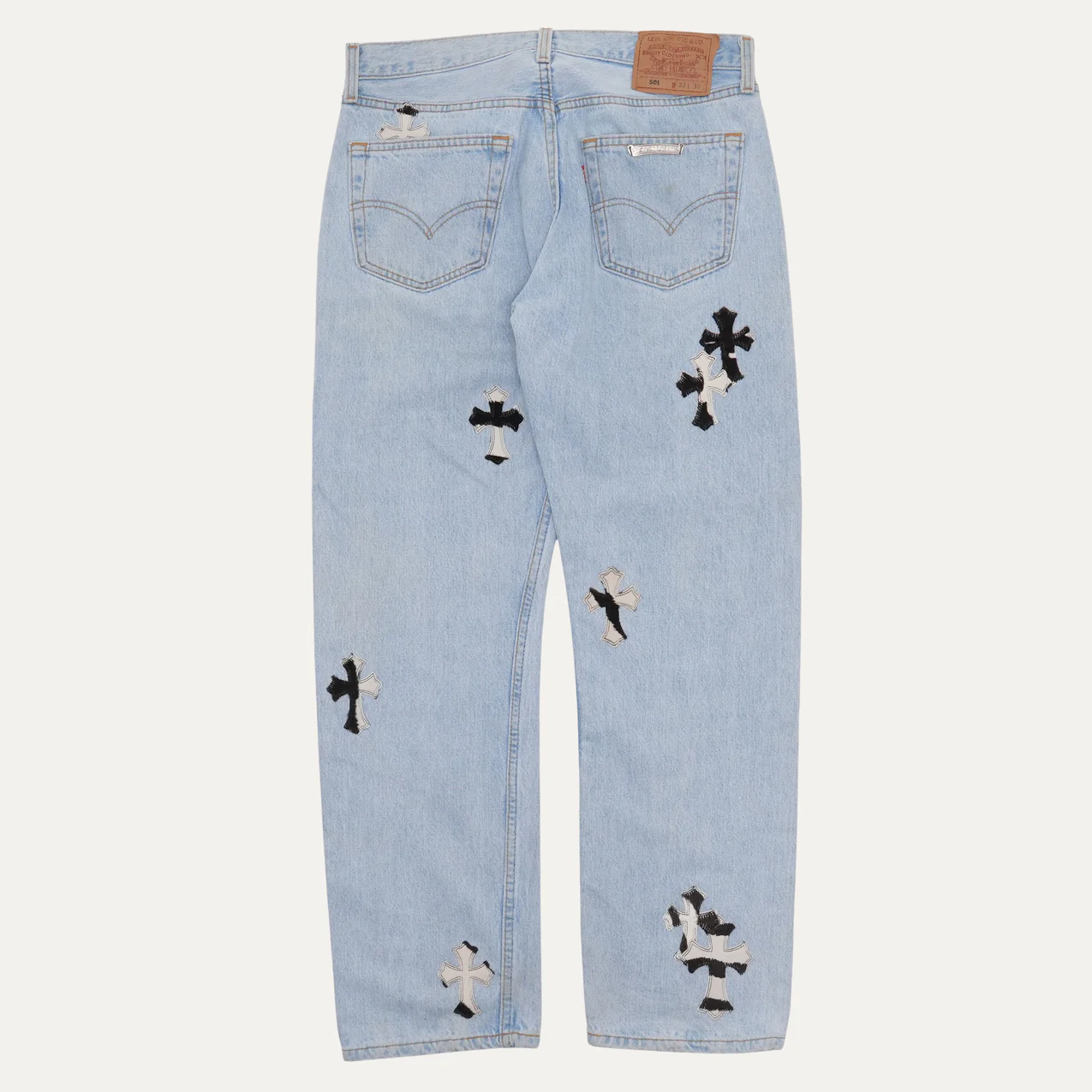 Chrome Hearts Cross Ring - Gothic 925 Sterling Silver Jewelry | David Studio