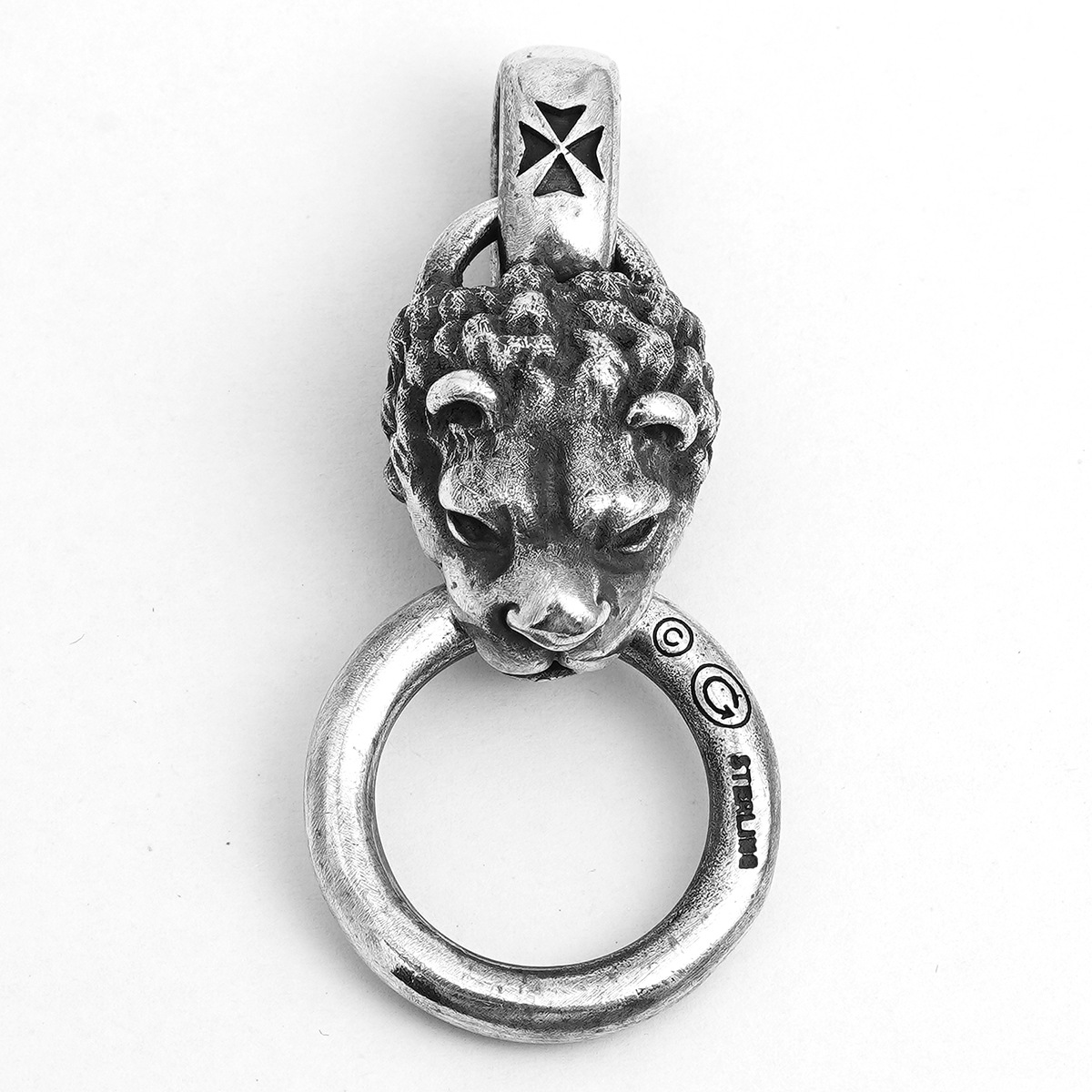 Chrome Hearts Cross Ring - Gothic 925 Sterling Silver Jewelry | David Studio