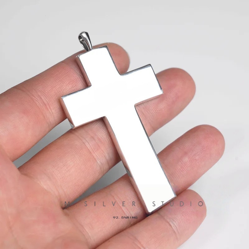 Chrome Hearts Cross Ring - Gothic 925 Sterling Silver Jewelry | David Studio