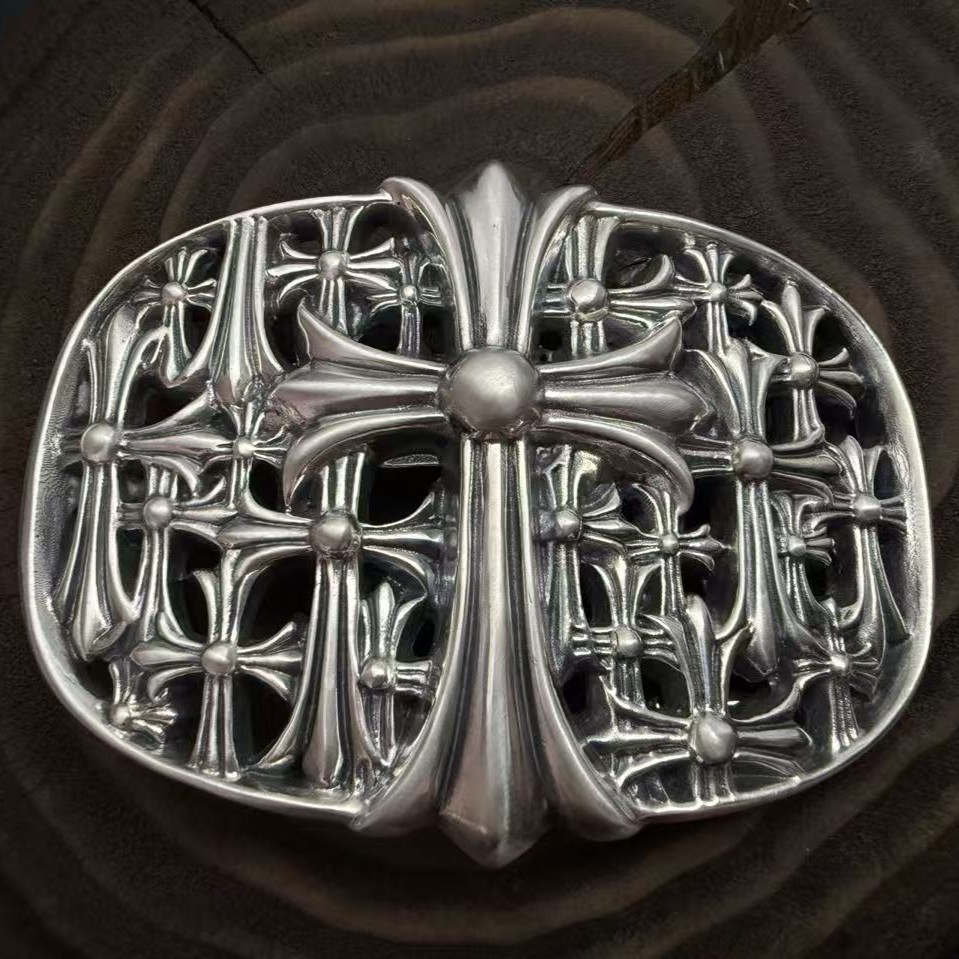 Chrome Hearts Cross Ring - Gothic 925 Sterling Silver Jewelry | David Studio