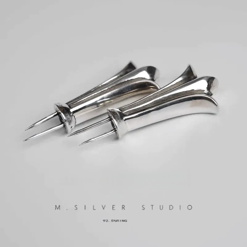 Chrome Hearts Cross Ring - Gothic 925 Sterling Silver Jewelry | David Studio