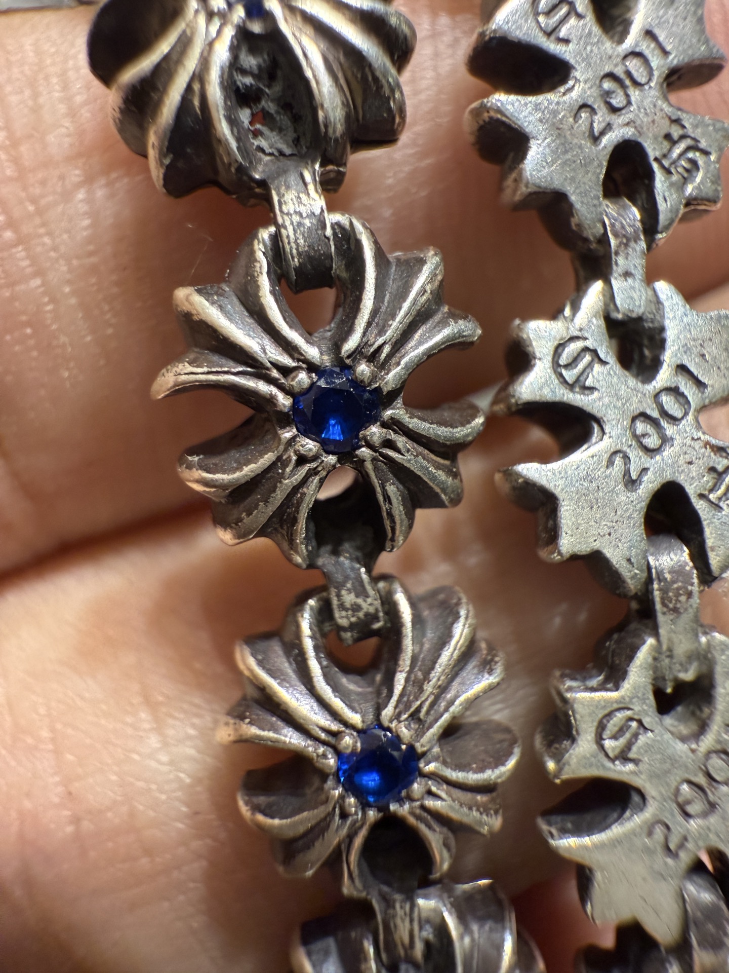 Chrome Hearts Cross Ring - Gothic 925 Sterling Silver Jewelry | David Studio