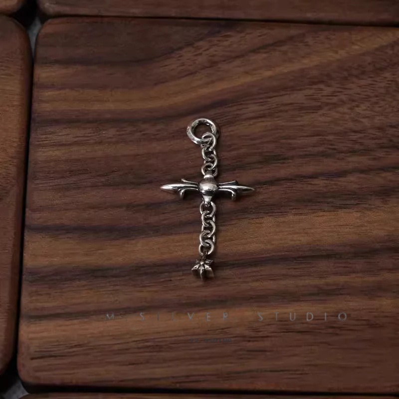 Chrome Hearts Cross Ring - Gothic 925 Sterling Silver Jewelry | David Studio