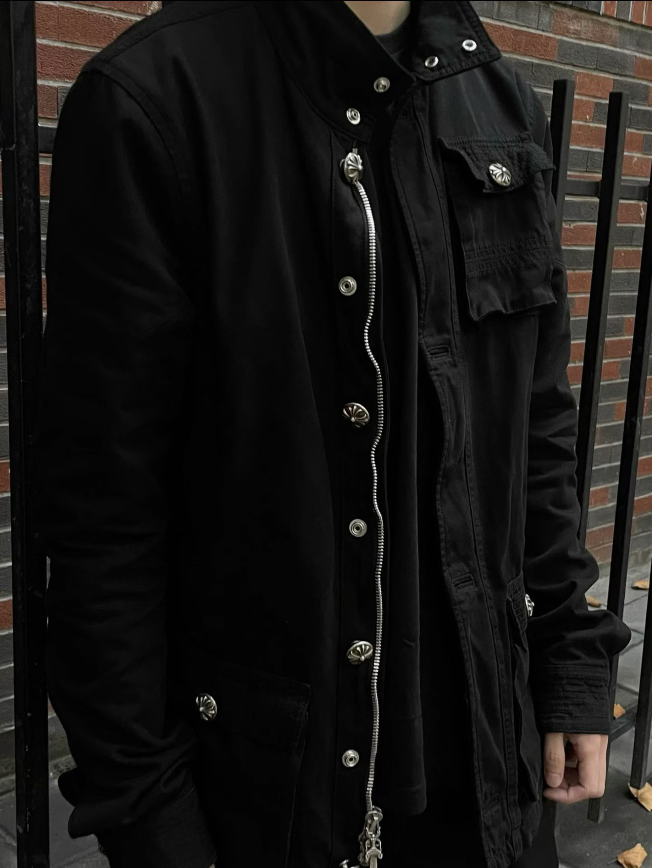 Chrome Hearts Cross Ring - Gothic 925 Sterling Silver Jewelry | David Studio