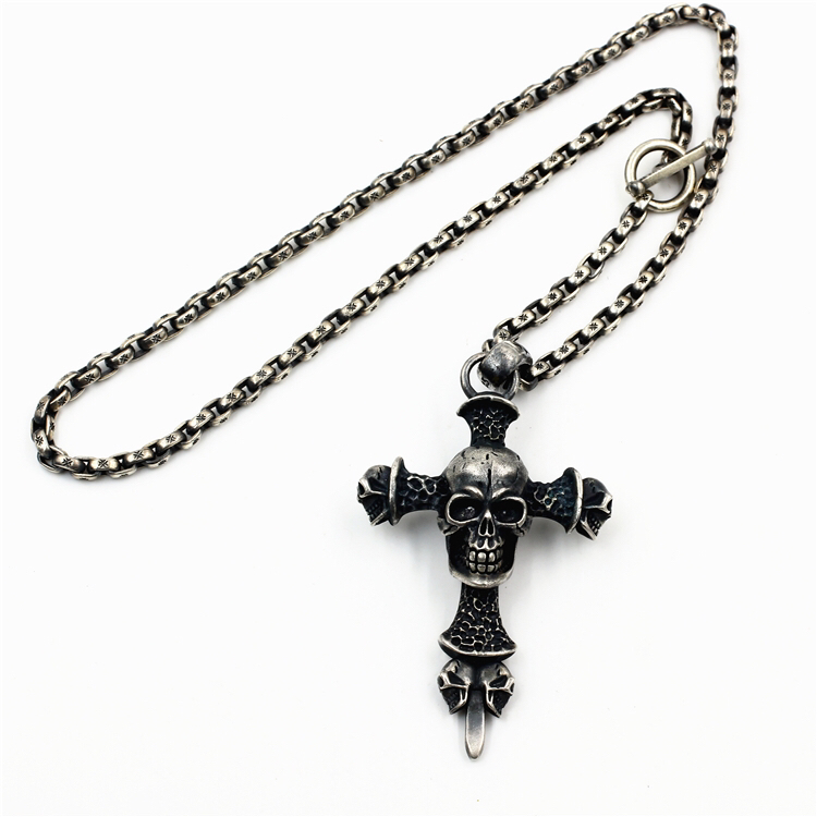 Chrome Hearts Cross Ring - Gothic 925 Sterling Silver Jewelry | David Studio