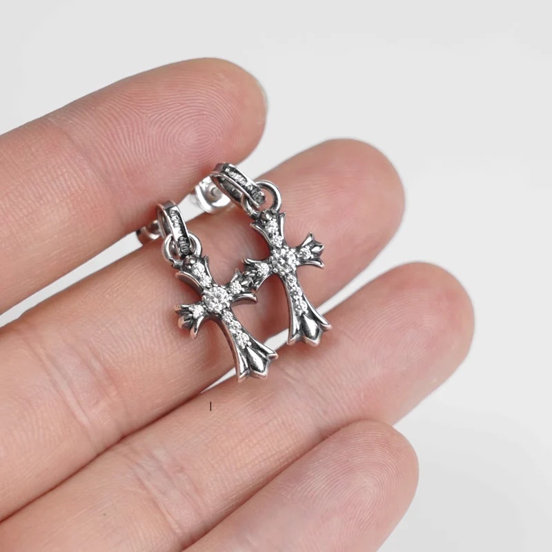 Chrome Hearts Cross Ring - Gothic 925 Sterling Silver Jewelry | David Studio