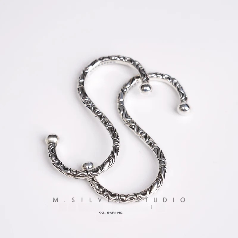 Chrome Hearts Cross Ring - Gothic 925 Sterling Silver Jewelry | David Studio