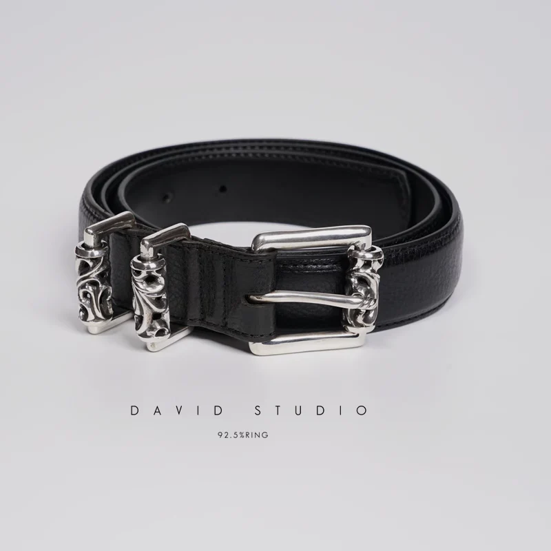 Chrome Hearts Cross Ring - Gothic 925 Sterling Silver Jewelry | David Studio