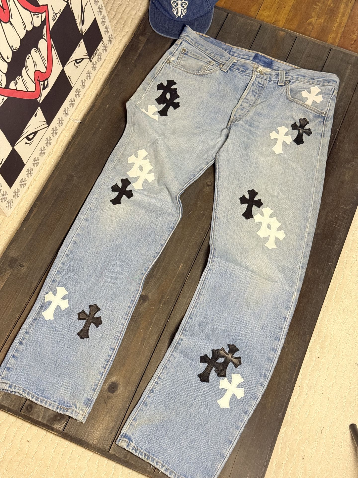 Chrome Hearts Cross Ring - Gothic 925 Sterling Silver Jewelry | David Studio