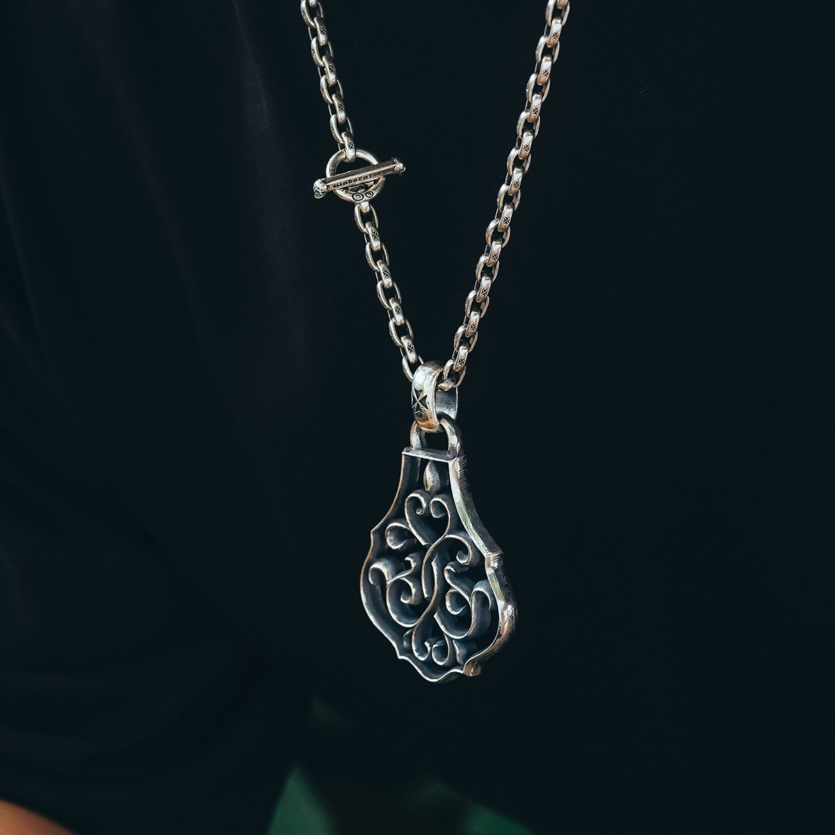 Chrome Hearts Cross Ring - Gothic 925 Sterling Silver Jewelry | David Studio