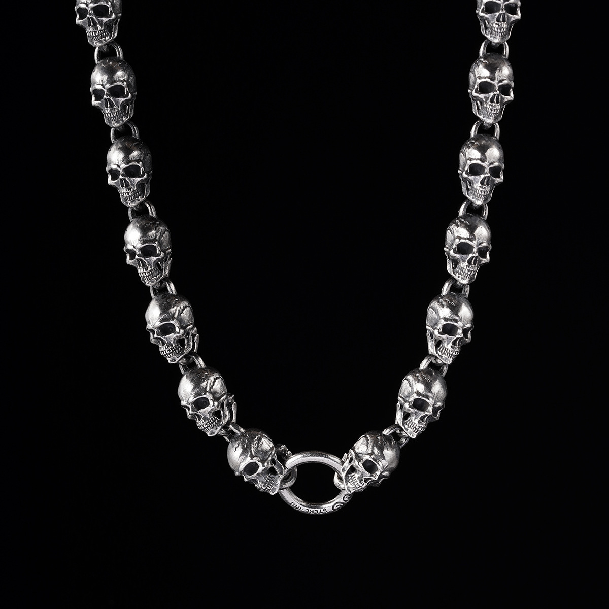 Chrome Hearts Cross Ring - Gothic 925 Sterling Silver Jewelry | David Studio