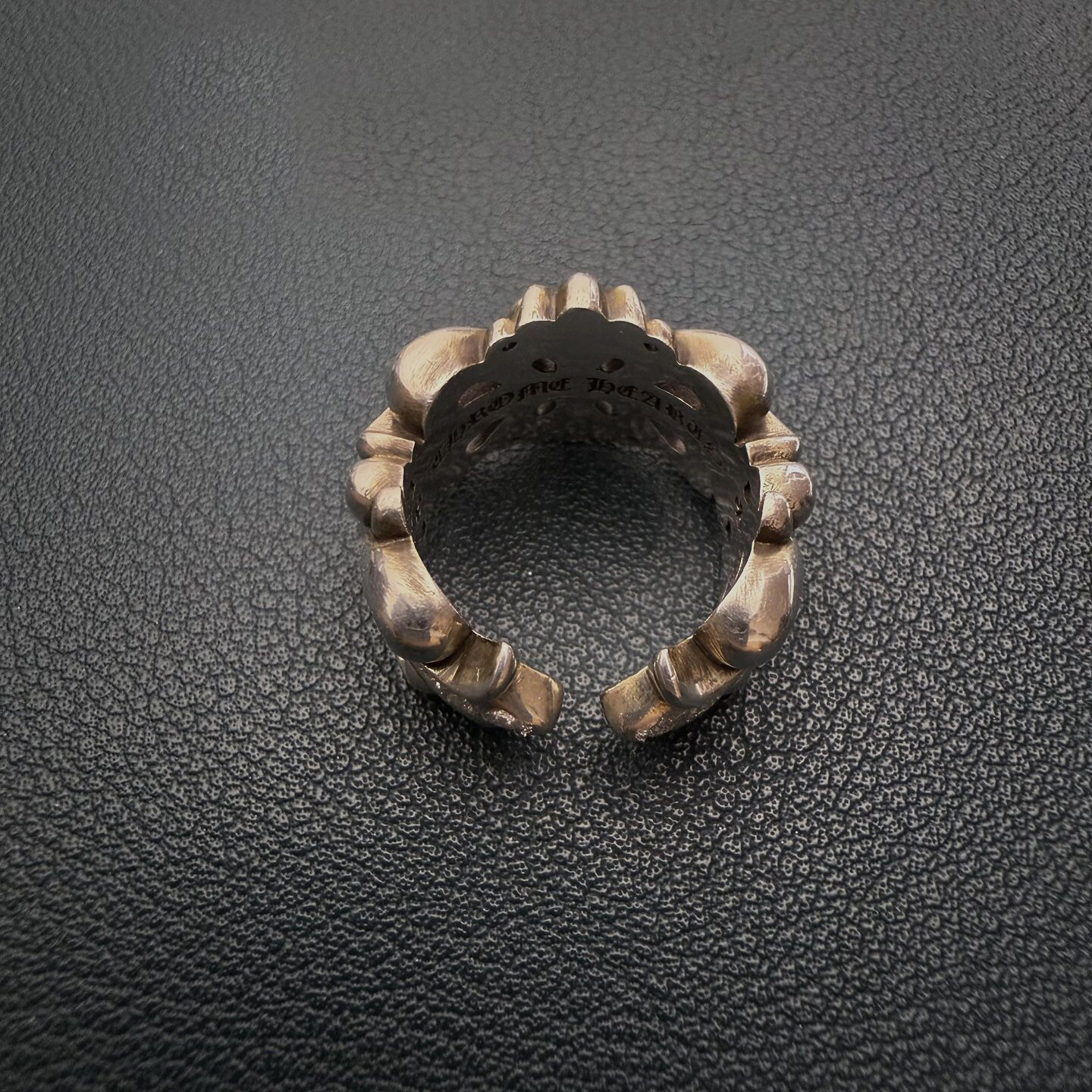 Chrome Hearts Cross Ring - Gothic 925 Sterling Silver Jewelry | David Studio