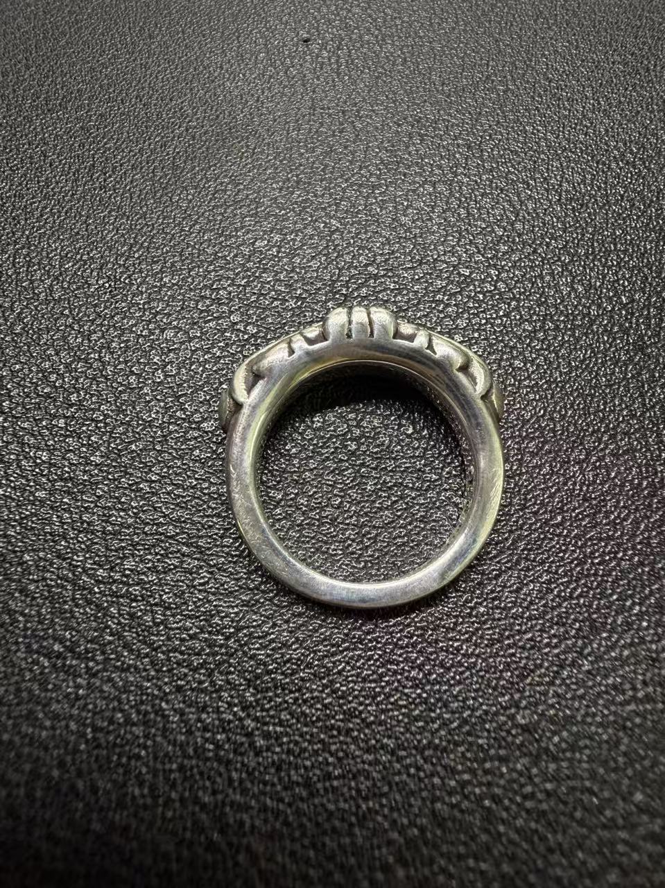 Chrome Hearts Cross Ring - Gothic 925 Sterling Silver Jewelry | David Studio