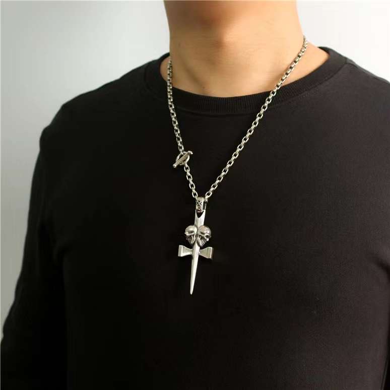 Chrome Hearts Cross Ring - Gothic 925 Sterling Silver Jewelry | David Studio