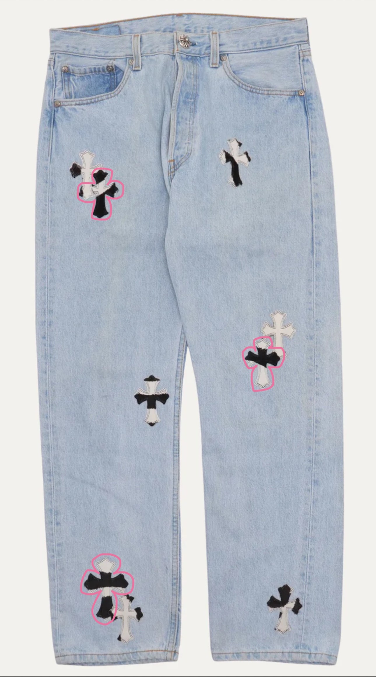 Chrome Hearts Cross Ring - Gothic 925 Sterling Silver Jewelry | David Studio