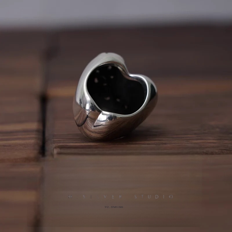 Chrome Hearts Cross Ring - Gothic 925 Sterling Silver Jewelry | David Studio