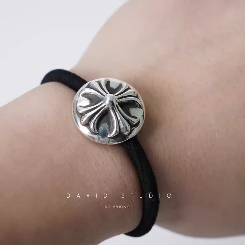 Chrome Hearts Cross Ring - Gothic 925 Sterling Silver Jewelry | David Studio