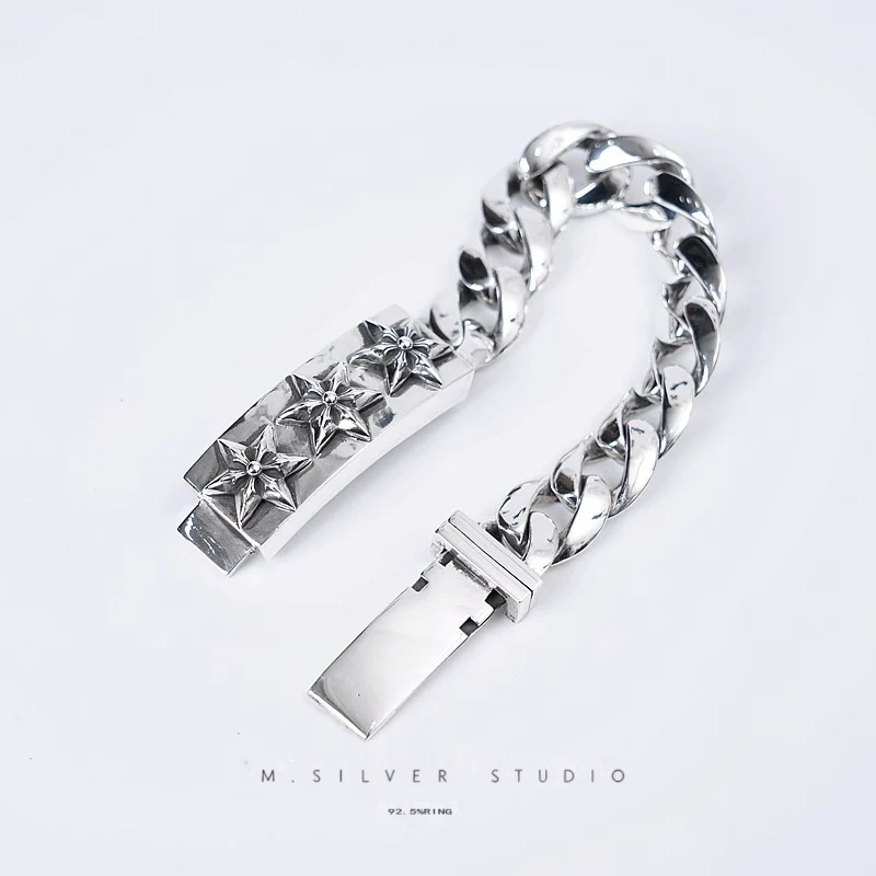 Chrome Hearts Cross Ring - Gothic 925 Sterling Silver Jewelry | David Studio