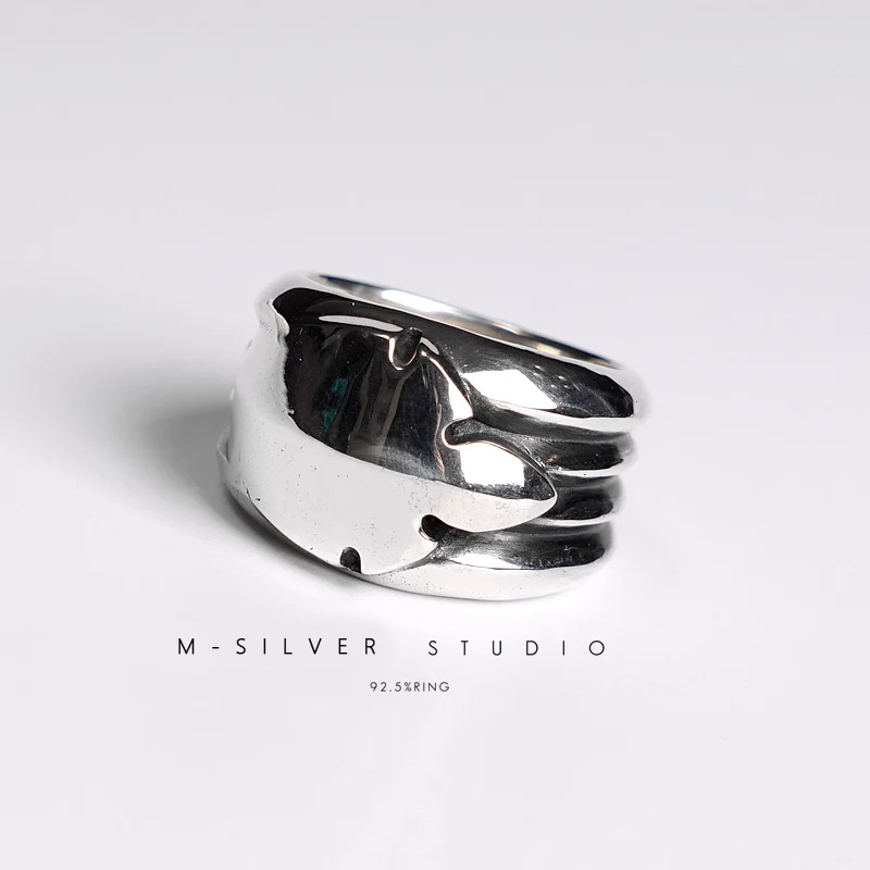 Chrome Hearts Cross Ring - Gothic 925 Sterling Silver Jewelry | David Studio