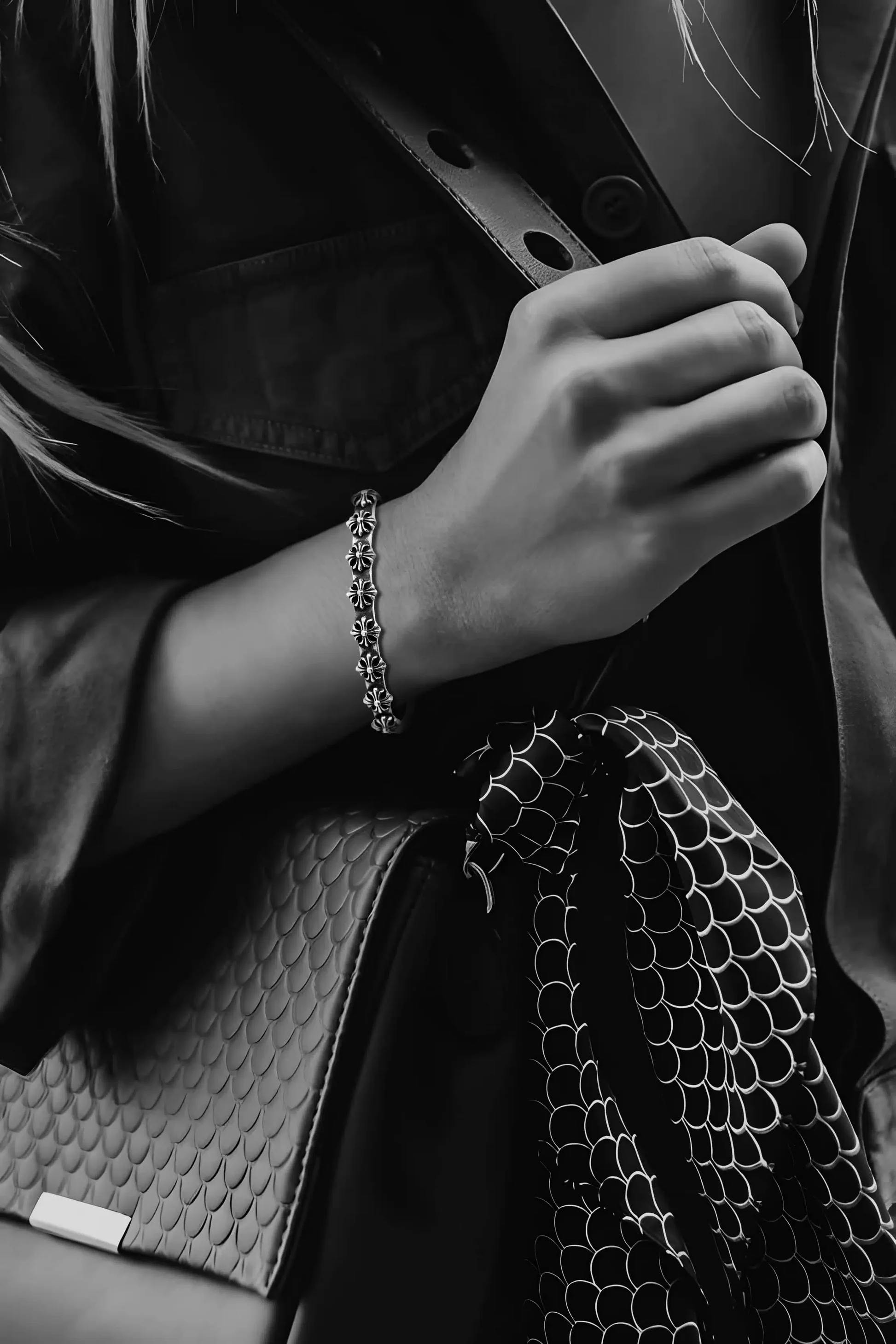 Chrome Hearts Cross Ring - Gothic 925 Sterling Silver Jewelry | David Studio