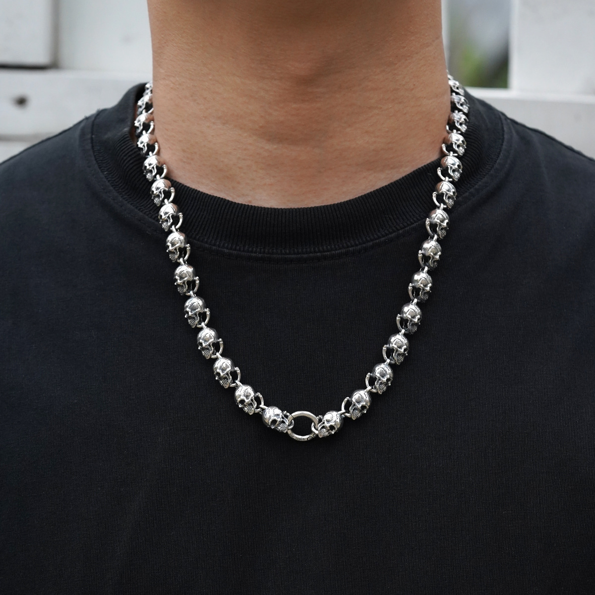 Chrome Hearts Cross Ring - Gothic 925 Sterling Silver Jewelry | David Studio