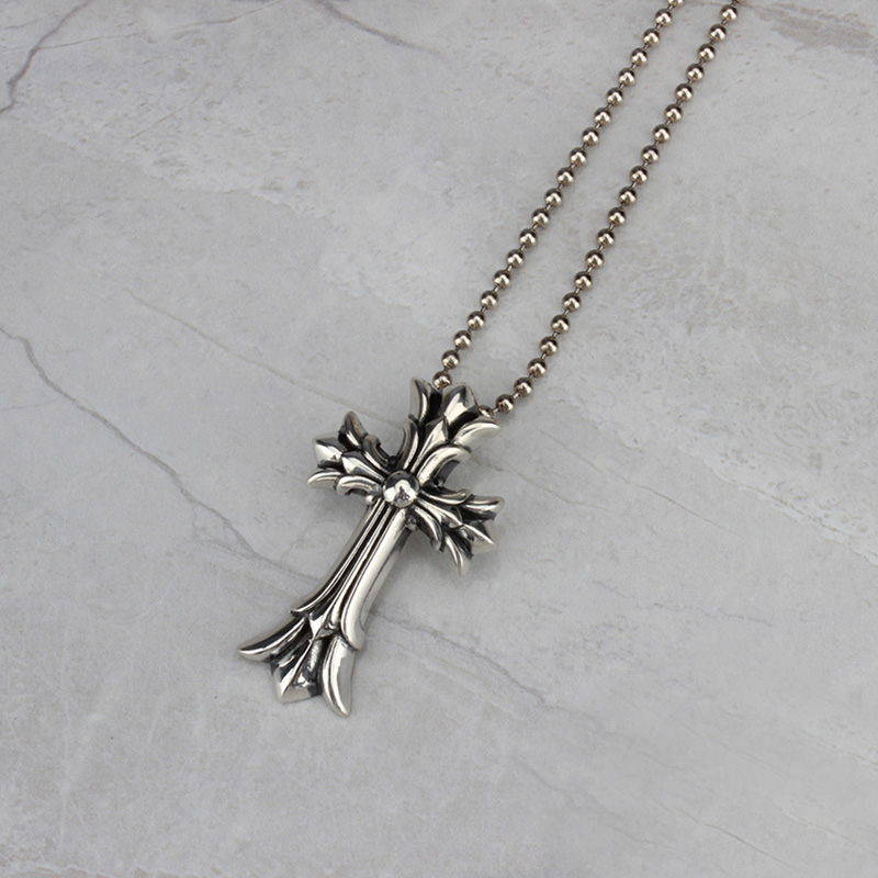 Chrome Hearts Cross Ring - Gothic 925 Sterling Silver Jewelry | David Studio