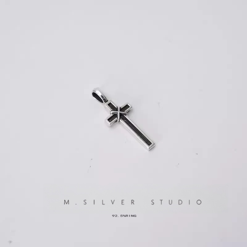 Chrome Hearts Cross Ring - Gothic 925 Sterling Silver Jewelry | David Studio