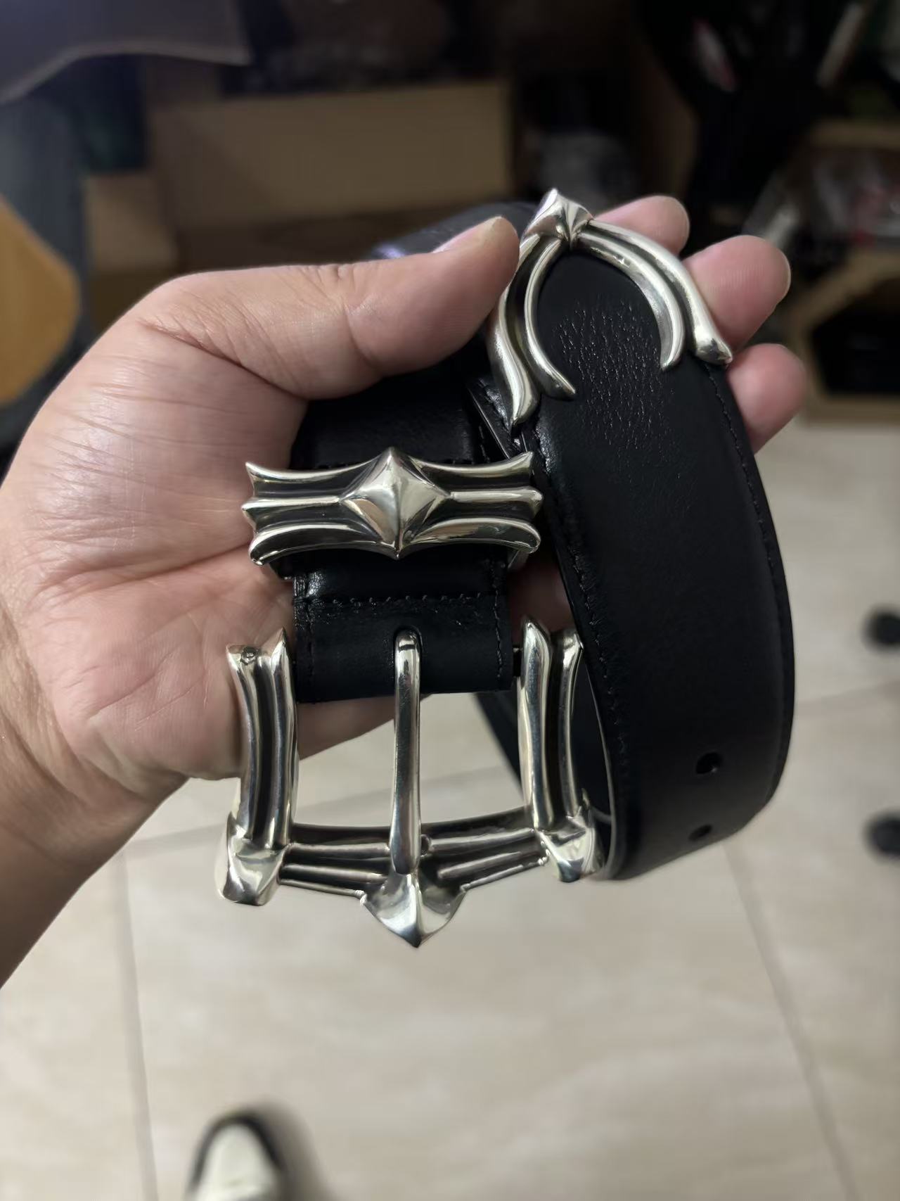 Chrome Hearts Cross Ring - Gothic 925 Sterling Silver Jewelry | David Studio