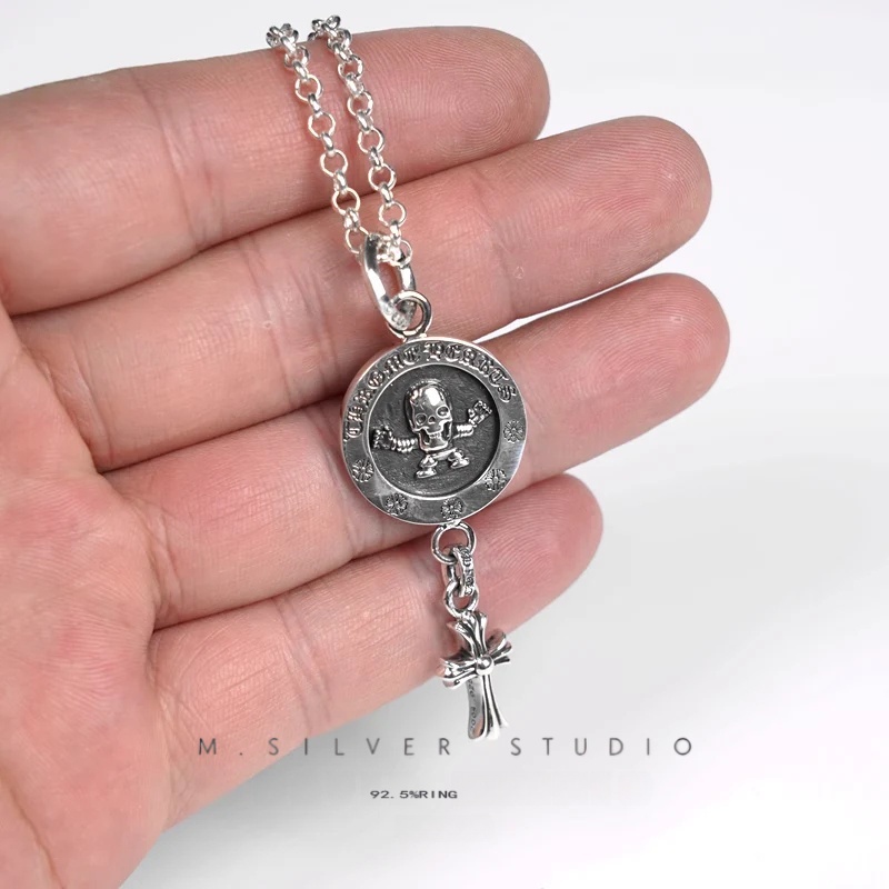 Chrome Hearts Cross Ring - Gothic 925 Sterling Silver Jewelry | David Studio