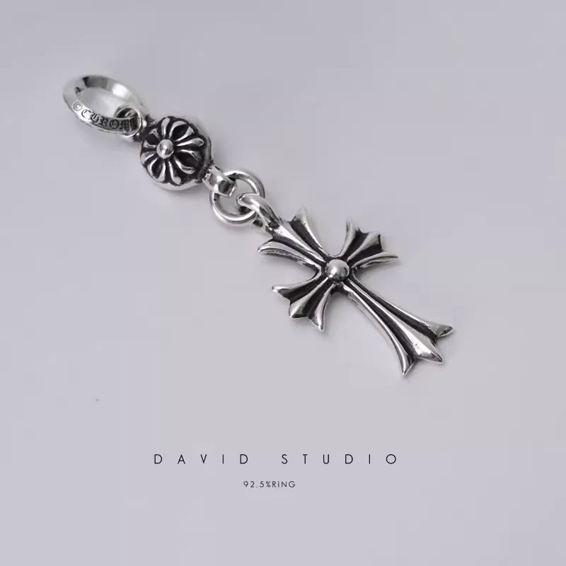 Chrome Hearts Cross Ring - Gothic 925 Sterling Silver Jewelry | David Studio