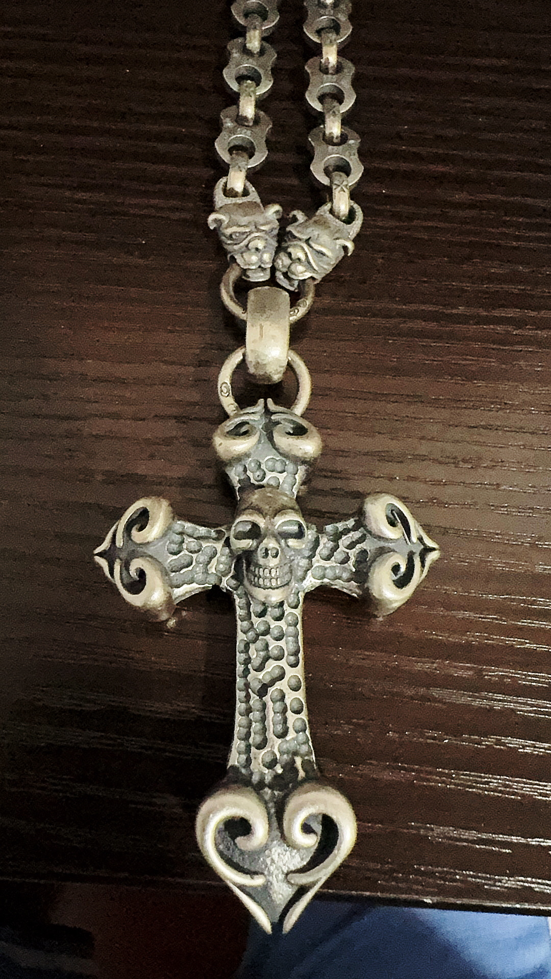 Chrome Hearts Cross Ring - Gothic 925 Sterling Silver Jewelry | David Studio