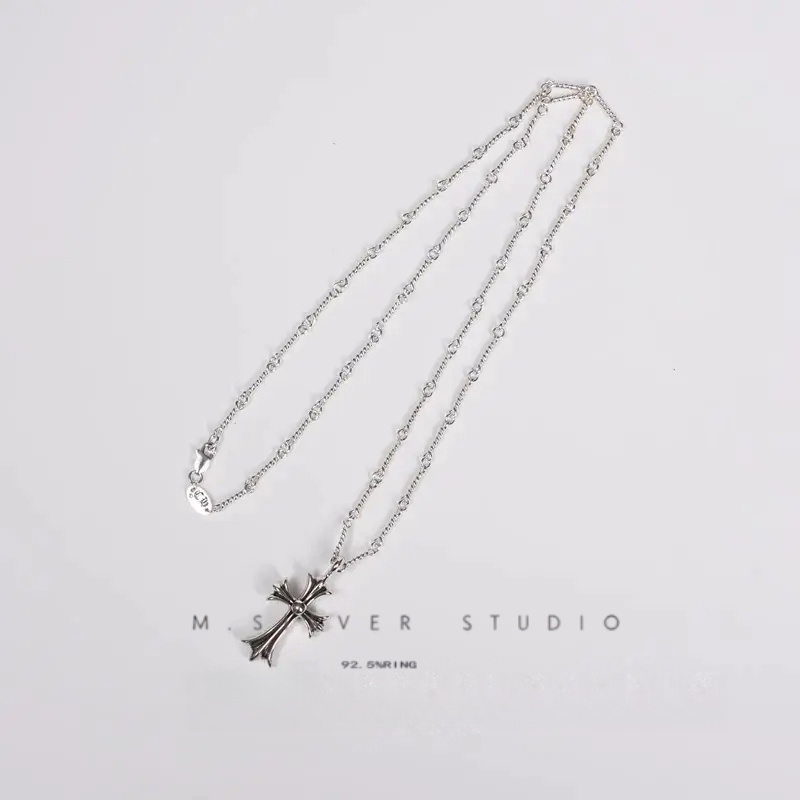 Chrome Hearts Cross Ring - Gothic 925 Sterling Silver Jewelry | David Studio