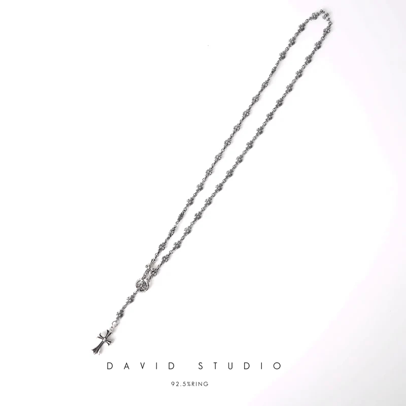 Chrome Hearts Cross Ring - Gothic 925 Sterling Silver Jewelry | David Studio