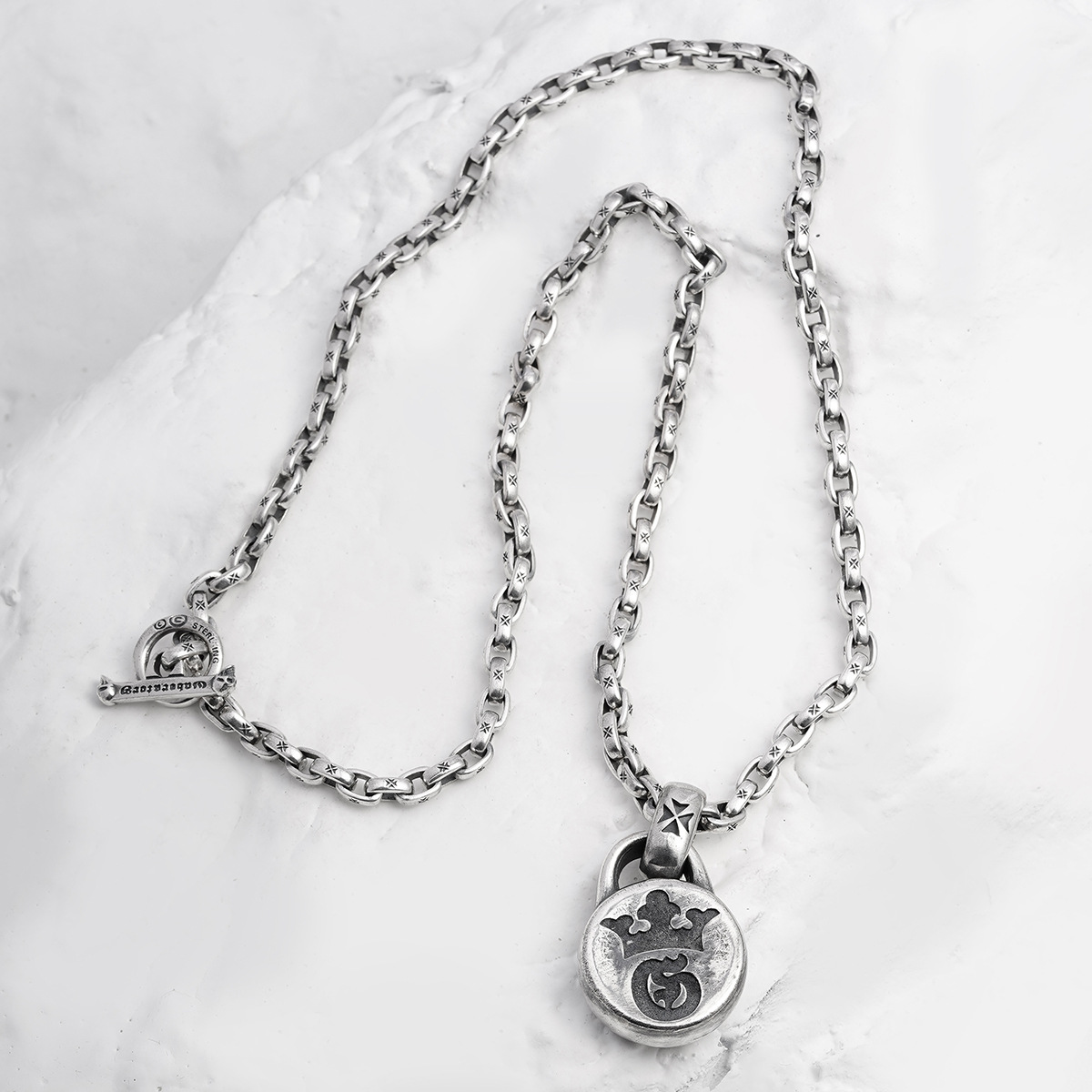 Chrome Hearts Cross Ring - Gothic 925 Sterling Silver Jewelry | David Studio