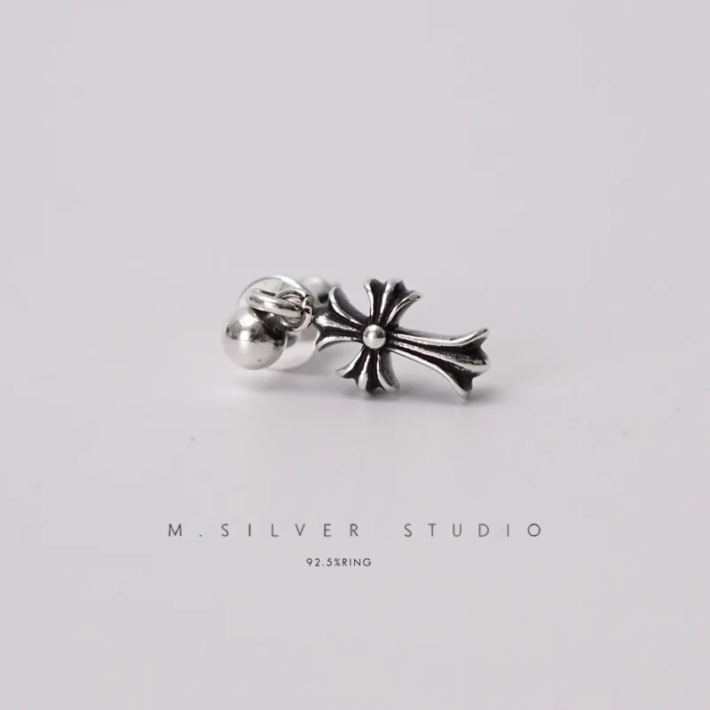 Chrome Hearts Cross Ring - Gothic 925 Sterling Silver Jewelry | David Studio