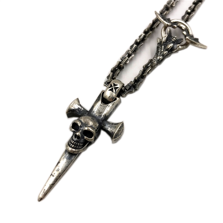 Chrome Hearts Cross Ring - Gothic 925 Sterling Silver Jewelry | David Studio