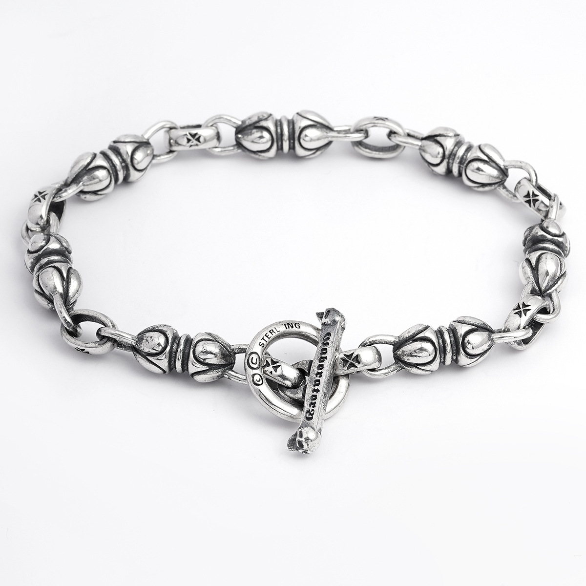 Chrome Hearts Cross Ring - Gothic 925 Sterling Silver Jewelry | David Studio