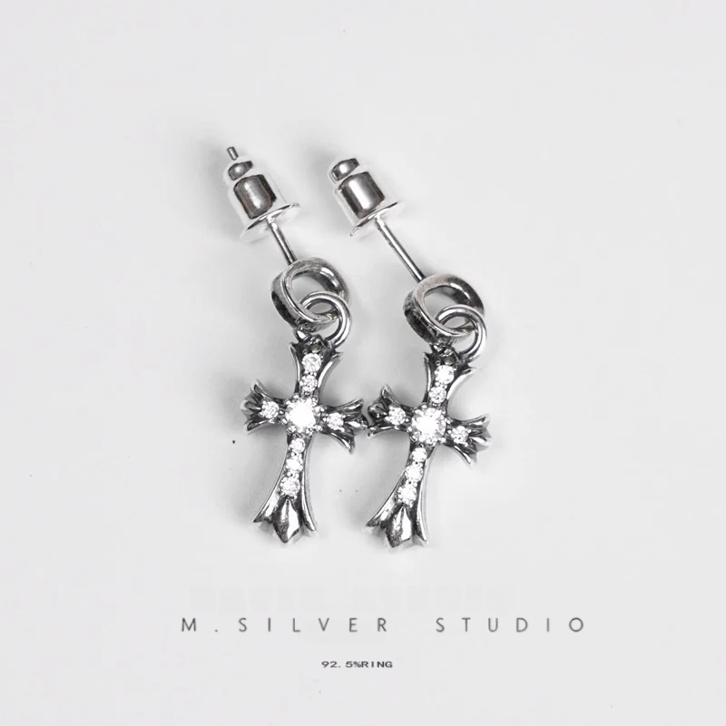 Chrome Hearts Cross Ring - Gothic 925 Sterling Silver Jewelry | David Studio