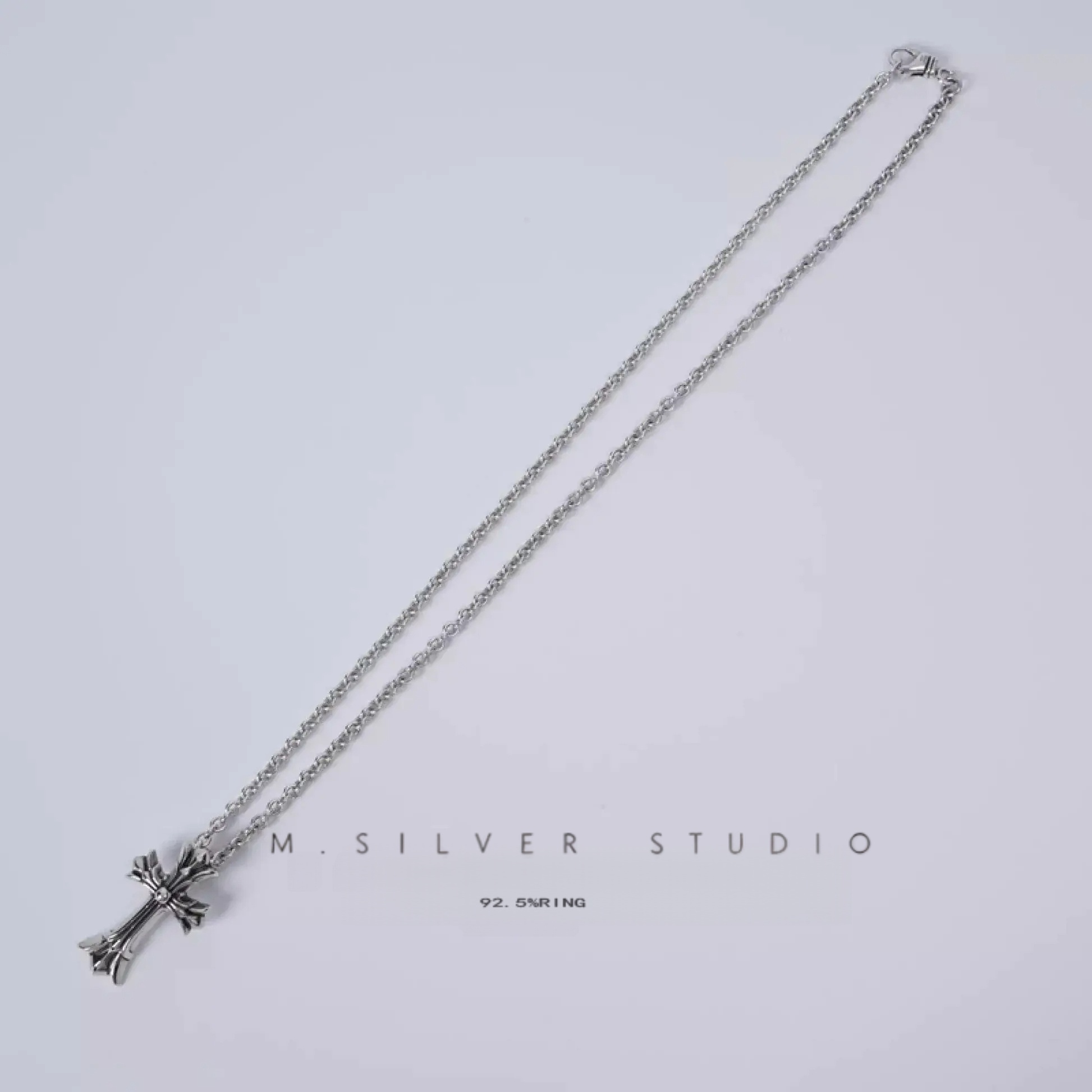 Chrome Hearts Cross Ring - Gothic 925 Sterling Silver Jewelry | David Studio