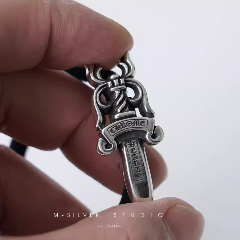 Chrome Hearts Cross Ring - Gothic 925 Sterling Silver Jewelry | David Studio