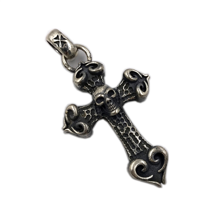 Chrome Hearts Cross Ring - Gothic 925 Sterling Silver Jewelry | David Studio