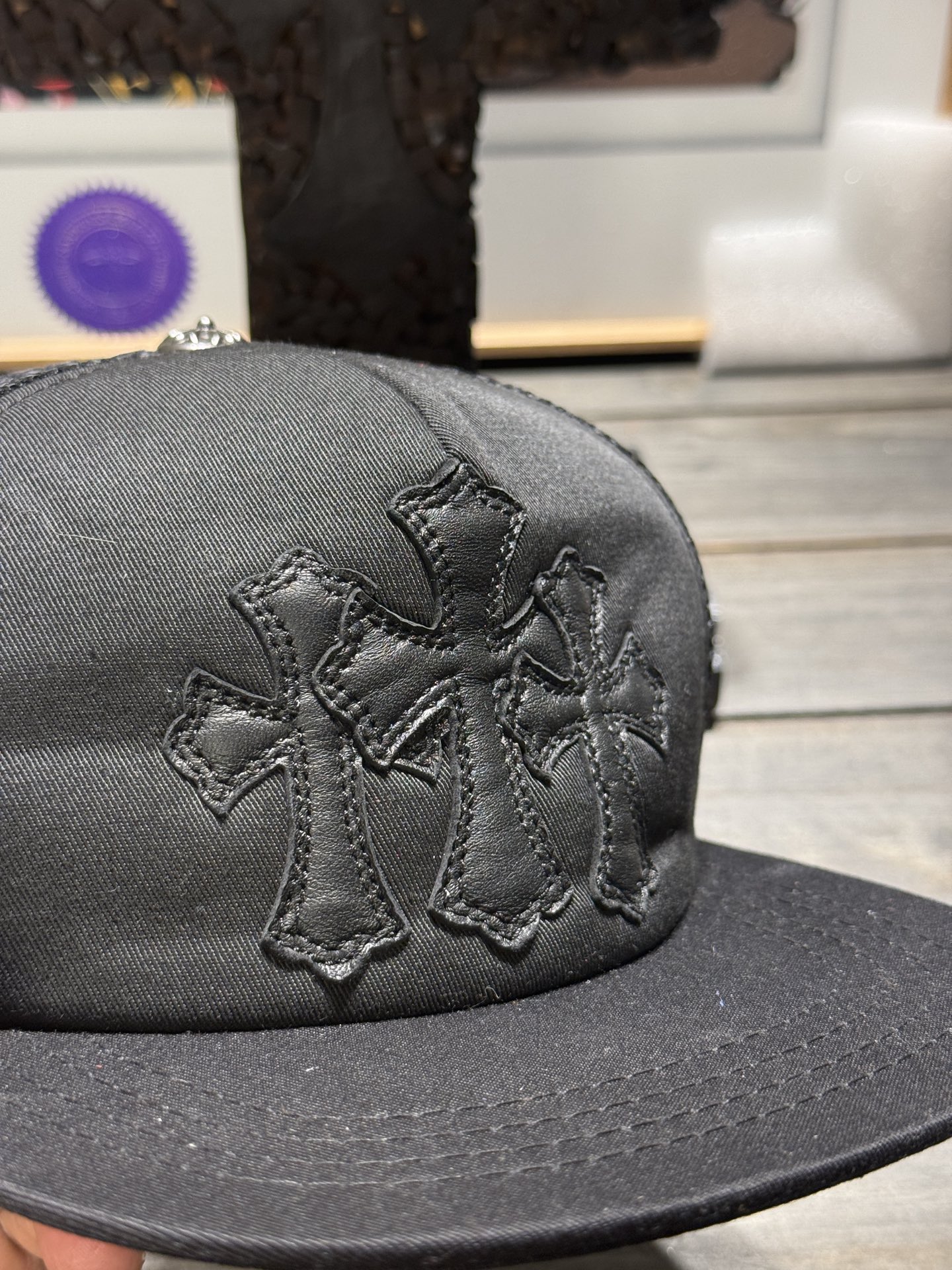 Chrome Hearts Cross Ring - Gothic 925 Sterling Silver Jewelry | David Studio