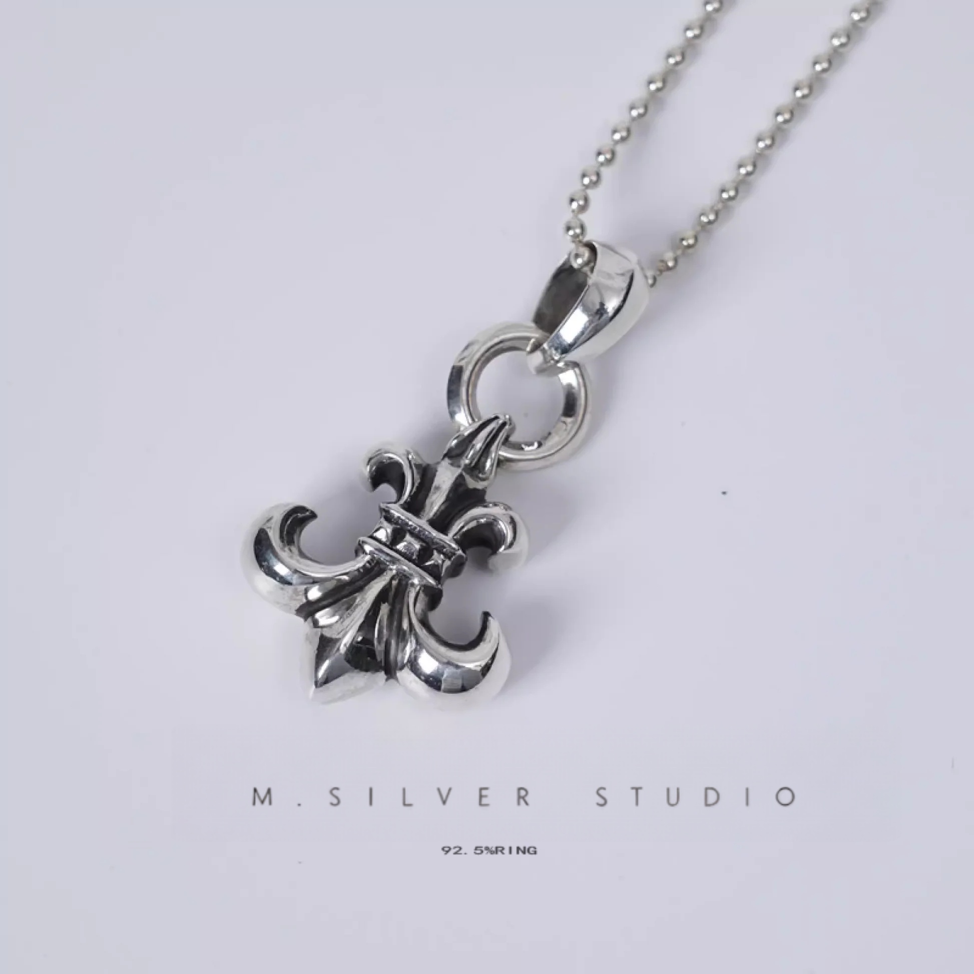 Chrome Hearts Cross Ring - Gothic 925 Sterling Silver Jewelry | David Studio