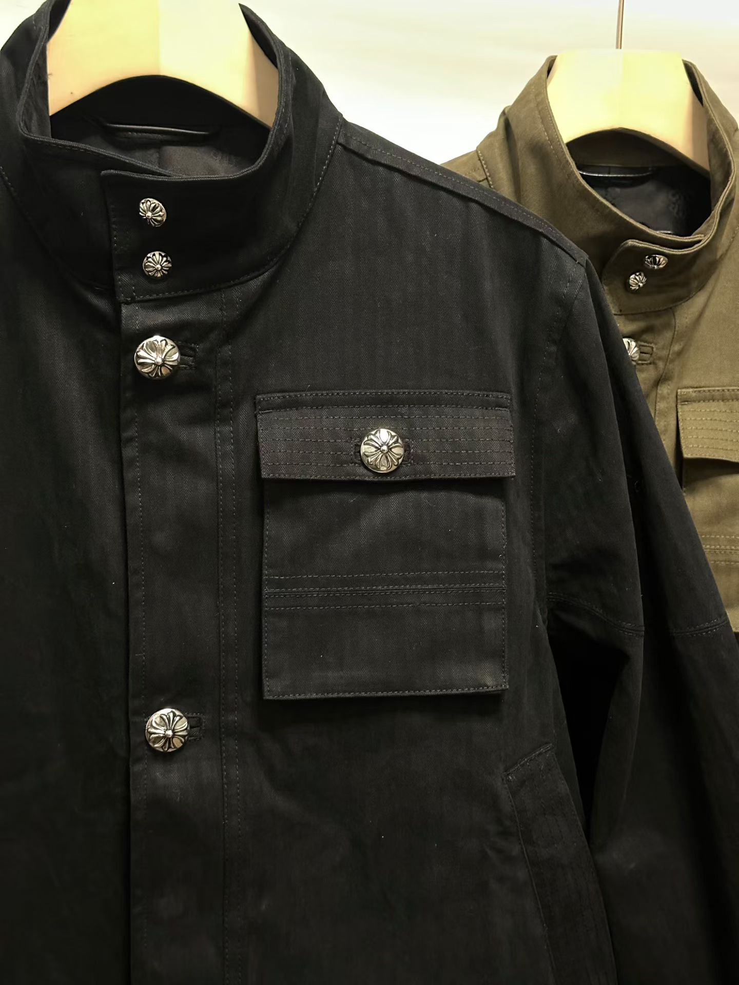 Chrome Hearts Cross Ring - Gothic 925 Sterling Silver Jewelry | David Studio